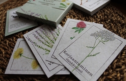 REZERVACE - Ihtiriekkoknits - botanické kartičky na vyplétání
