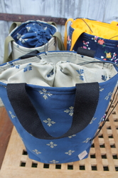 Projektové tašky Adelheid - Velká zámecká modrá