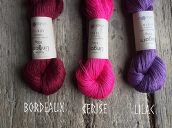 Příze Växbo Lin - Bordeaux