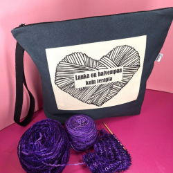 Heart project bag