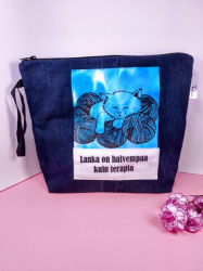 Blue project bag